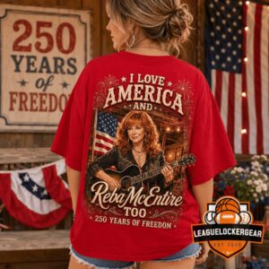 Reba McEntire America 250 Years of Freedom T-Shirt