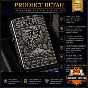 San Antonio Spurs 1973-2026 Zippo Lighter