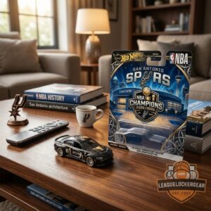 San Antonio Spurs NBA Champions 2025/2026 Edition Hot Wheels Car