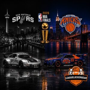 2026 NBA Finals Hot Wheels Spurs vs Knicks Diecast Collectible Cars