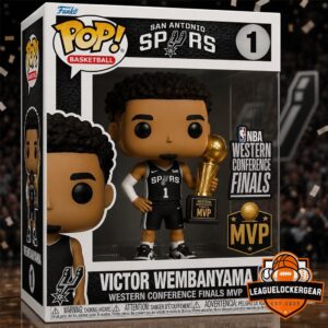 San Antonio Spurs Victor Wembanyama Western Conference Finals MVP Funko Pop Figure