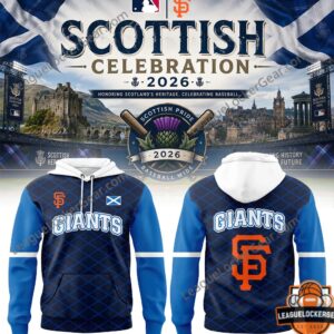 San Francisco Giants Scottish Celebration 2026 Hoodie