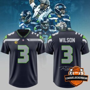Seattle Seahawks Russell A Legendary Chapter Comes to an End Jersey