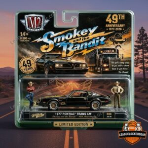 Smokey and the Bandit 49th Anniversary 1977 Pontiac Trans Am Diecast Car