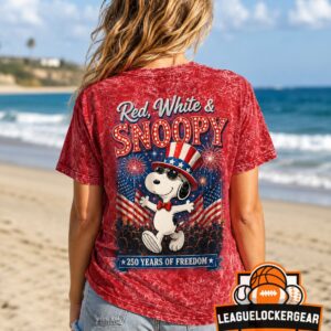 Snoopy America 250th Anniversary T-Shirt