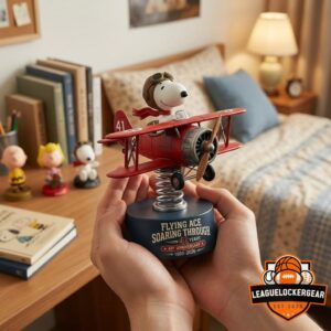 Snoopy Flying Ace 41st Anniversary Collectible Bobblehead