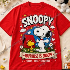 Snoopy Happiness Is Snoopy Stay Happy T-Shirt