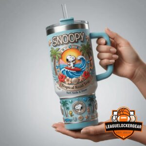 Snoopy Tropical Road Trip Summber Vibes 2026 Tumbler