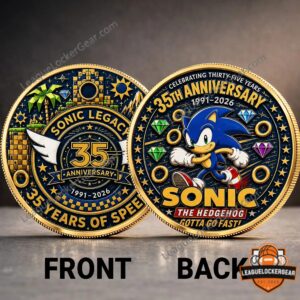 Sonic the Hedgehog 35th Anniversary 1991-2026 Commemorative Coin