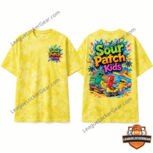 Sour Patch Kids Summer Beach Skateboarding T-Shirt