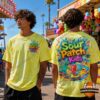 Sour Patch Kids Summer Beach Skateboarding T-Shirt