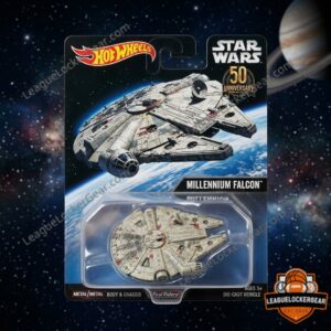 Star Wars 50 Anniversary Millennium Falcon Hot Wheels Die-Cast Model