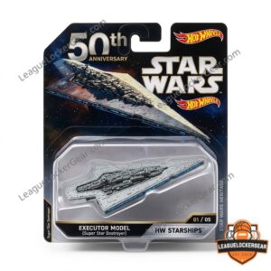 Star Wars 50th Anniversary Executor Hot Wheels Starships Model