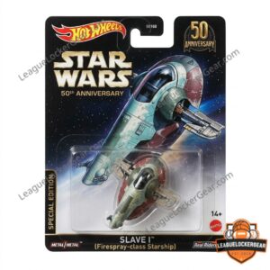 Star Wars 50th Anniversary Slave I Hot Wheels Die-cast Starship