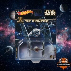 Star Wars Hot Wheels 50th Anniversary TIE Fighter Die-Cast Model