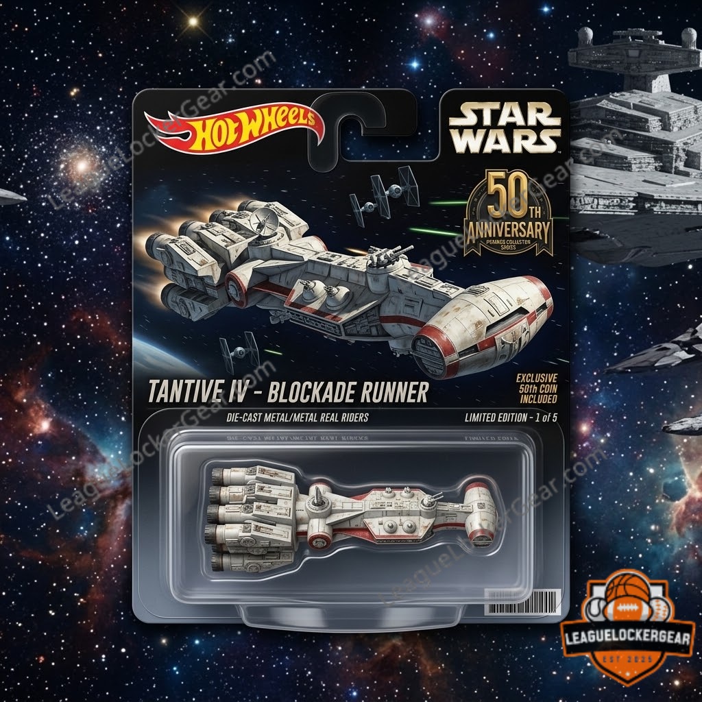 Star Wars Tantive IV 50th Anniversary Hot Wheels Die-Cast Model