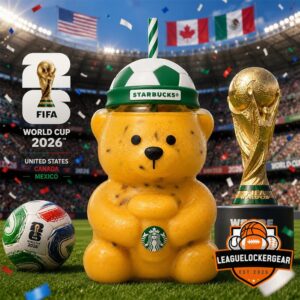 Starbucks FIFA World Cup 2026 Bear Tumbler