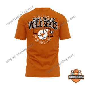 Texas Longhorns 2026 NCAA Men's College World Series Omahhorns T-Shirt