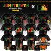 Texas Rangers Juneteenth Freedom Day Baseball Jersey
