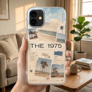 The 1975 Polaroid Skies Endless July Phone Case