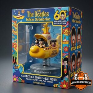 The Beatles Yellow Submarine 60th Anniversary Bobblehead