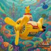 Yellow Submarine Vent Clip Air Freshener