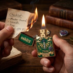 The Legend of Zelda 40th Anniversary Zippo Lighter