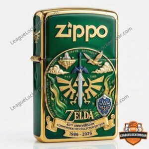 The Legend of Zelda 40th Anniversary Zippo Lighter