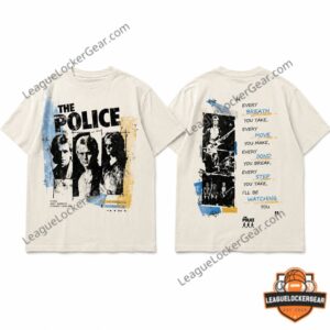 The Police Every Breath You Take Synchronicity Tour 1983 T-Shirt