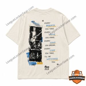 The Police Every Breath You Take Synchronicity Tour 1983 T-Shirt