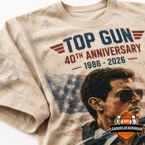 Top Gun Maverick 40th Anniversary 1986-2026 T-Shirt