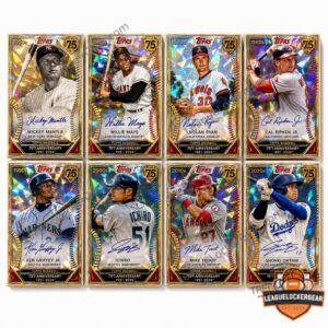 Topps Baseball 75th Anniversary 1951-2026 Trading Card Box