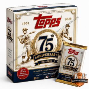 Topps Baseball 75th Anniversary 1951-2026 Trading Card Box