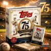 Topps Baseball 75th Anniversary 1951-2026 Trading Card Box