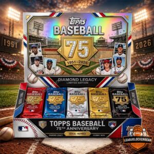 Topps Baseball MLB 75th Anniversary 1951-2026 Hobby Box