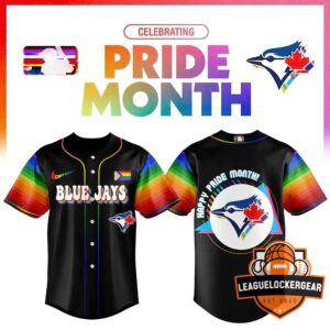Toronto Blue Jays Pride Month Baseball Jersey