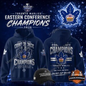 Toronto Marlies Eastern Conference Champions 2026 Calder Cup Playoffs Hoodie