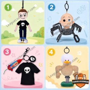 Toy Story Sid's Mutant Toys Collection Keychains Set