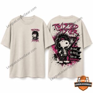Twisted Sister Rocker Snoopy T-Shirt