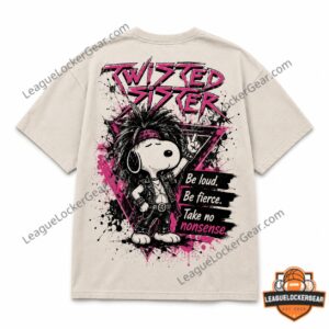 Twisted Sister Rocker Snoopy T-Shirt
