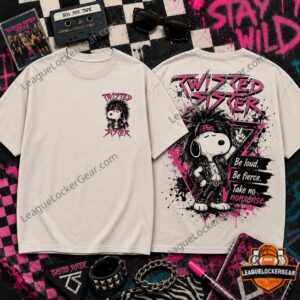 Twisted Sister Rocker Snoopy T-Shirt