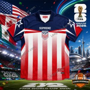 USA Soccer Supreme FIFA World Cup 2026 Polo Shirt