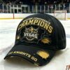 Vegas Golden Knights Western Conference Champions Distressed Baseball Cap