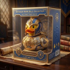 World of Warcraft Alliance 20 Years Rubber Duck