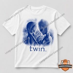Blue Twin Alien 2026 T-Shirt