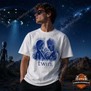 Blue Twin Alien 2026 T-Shirt