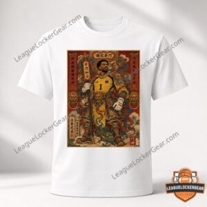 Cape Verde Goalkeeper Vozninha Chinese Door God Art T-Shirt