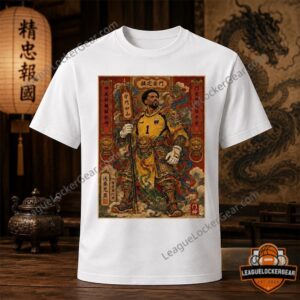 Cape Verde Goalkeeper Vozninha Chinese Door God Art T-Shirt