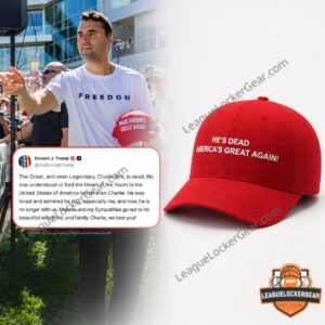 He's Dead America's Great Again Baseball Cap