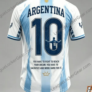 Argentina World Cup 2026 Lionel Messi Motivational Quote T-Shirt